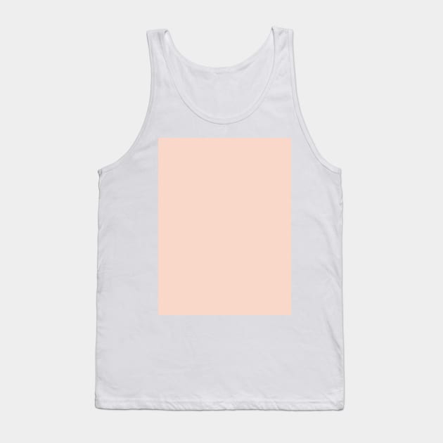 preppy girly chic minimalist pastel color blush pink Tank Top by Tina